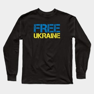 Free Ukraine Long Sleeve T-Shirt